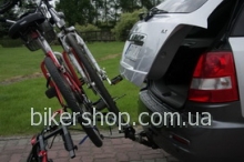 Велокрепление на фаркоп платформа AMOS 3 велосипеда